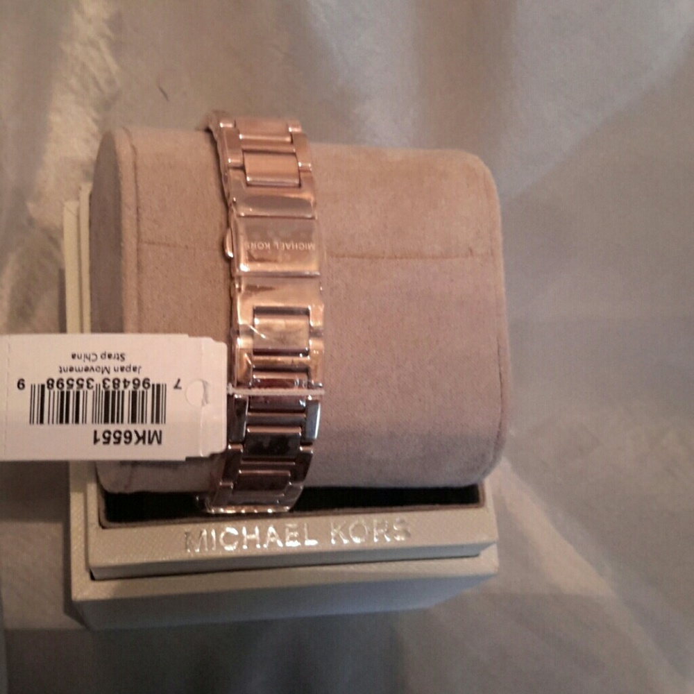 MK rose gold tone Luna watch - Picture 4 of 4